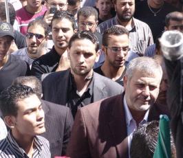 بالصور: زيارة القيادى فى حركة الجهاد خالد البطش مخيم الجليل في بعلبك