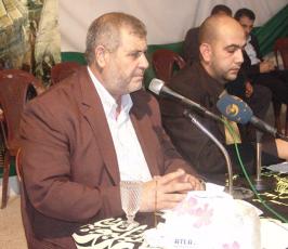 بالصور: زيارة القيادى فى حركة الجهاد خالد البطش مخيم الجليل في بعلبك