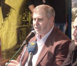 بالصور: زيارة القيادى فى حركة الجهاد خالد البطش مخيم الجليل في بعلبك