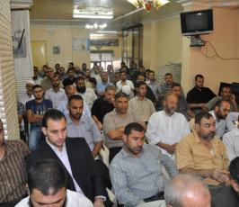بالصور:الدكتور الهندي يلتقي قيادة إقليم الشمال للاستعداد لمهرجان الانطلاقة الجهادية