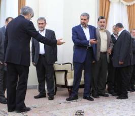 بالصور: اجتماع الأمين العام « رمضان شلح »وقيادة حركة الجهاد بوزير المجلس الاعلي للامن القومي بطهران