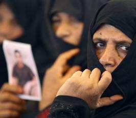بالصور: إعتصام أهالى الأسرى مع أبنائهم بالسجون الإسرائلية