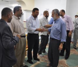 بالصور: اللجنة الثقافية بالجهاد تعقد ندوة ثقافية فى مسجد ارض الرباط بغزة
