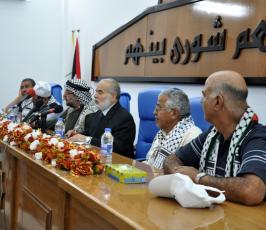 بالصور: المجلس التشريعى يستقبل قافة اميال من الإبتسامات 6 بمدينة غزة