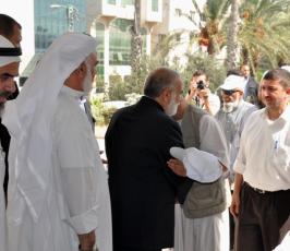 بالصور: المجلس التشريعى يستقبل قافة اميال من الإبتسامات 6 بمدينة غزة