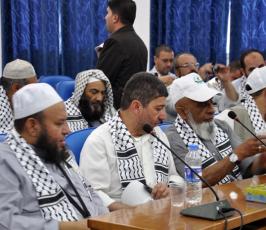 بالصور: المجلس التشريعى يستقبل قافة اميال من الإبتسامات 6 بمدينة غزة