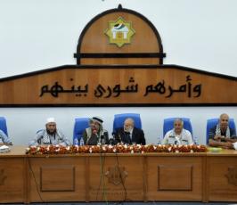 بالصور: المجلس التشريعى يستقبل قافة اميال من الإبتسامات 6 بمدينة غزة