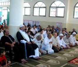 بالصور: الجهاد الإسلامى يفتتح مسجد «  السالم  » بحى الشجاعية