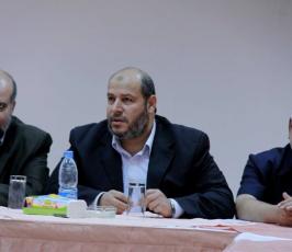 بالصور: إجتماع لفصائل المقاومة الفلسطينية لبحث صفقة تبادل الأسرى بغزة