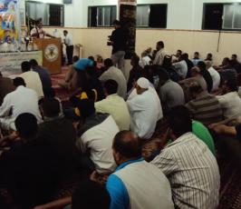 بالصور: حركة الجهاد تكرم أهالى شهدائها بذكرى الشهيد الراحل فتحى الشقاقى بدير البلح