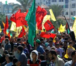 بالصور: مهرجان وفاء الأحرار والإحتفال بالأسرى بساحة الكتيبة بغزة