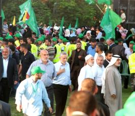 بالصور: مهرجان وفاء الأحرار والإحتفال بالأسرى بساحة الكتيبة بغزة