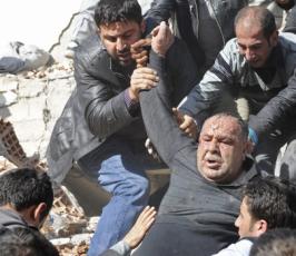 شاهد بالصور.. زلزال تركيا