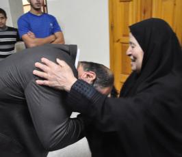 خنساء فلسطين تستقبل أحرار « الجهاد » برفح
