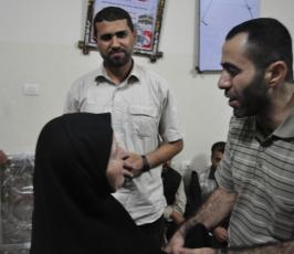 خنساء فلسطين تستقبل أحرار « الجهاد » برفح