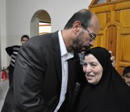 خنساء فلسطين تستقبل أحرار « الجهاد » برفح