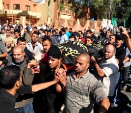 بالصور: سرايا القدس تشيع جثامين شهدائها بمدينة غزة