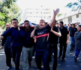 بالصور: سرايا القدس تشيع جثامين شهدائها بمدينة غزة