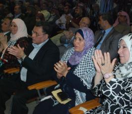 بالصور: حركة فتح تنظم مهرجان لتكريم الأسرى بمركز رشاد الشوا بغزة