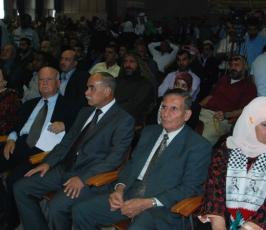 بالصور: حركة فتح تنظم مهرجان لتكريم الأسرى بمركز رشاد الشوا بغزة