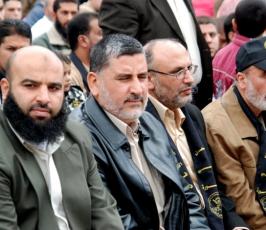 بالصور: حركة الجهاد تنظم مهرجاناً حاشداً  للأسرى المحررين فى ذكرى استشهاد الشقاقى الأمين