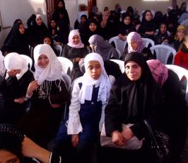 بالصور.. جمعية اقرأ واللجنة الدعوية للجهاد بخانيونس تكرم مجموعة من حافظات كتاب الله‎