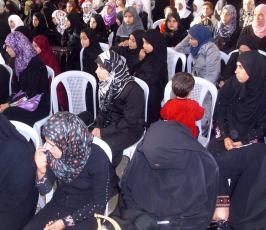 بالصور.. جمعية اقرأ واللجنة الدعوية للجهاد بخانيونس تكرم مجموعة من حافظات كتاب الله‎