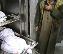 بالصور: تشييع الشهيد محمد الكيلانى الذى إرتقى إثر القصف الصهيونى الغادر على موقع البحرية شمال القطاع