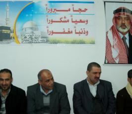 بالصور: المكتب الإعلامى الحكومى يستضيف الحجاج الإعلامين ويهنئهم بالحج