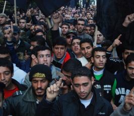 بالصور: الجهاد الاسلامى تنظم مسيرة حاشدة دعماً للقدس