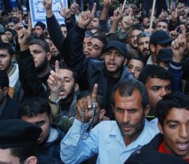 بالصور: الجهاد الاسلامى تنظم مسيرة حاشدة دعماً للقدس