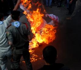 بالصور: الجهاد الاسلامى تنظم مسيرة حاشدة دعماً للقدس