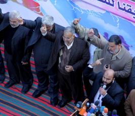 بالصور: الجهاد الاسلامى تنظم مسيرة حاشدة دعماً للقدس