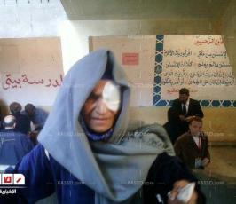 بالصور.. المصريون يدلون بأصواتهم في أول انتخابات برلمانية بعد الثورة