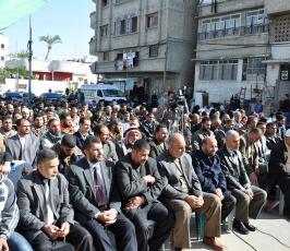 بالصور : جمعية واعد بخان يونس تقيم وقفة تضامنية للأسرى المرضى