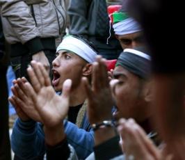 بالصور: مسيرات باليوم العالمى للتضامن مع الشعب الفلسطينى أمام مقر الأمم المتحدة