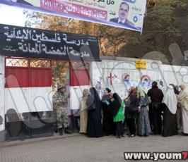 بالصور..فتح مراكز الاقتراع فى جولة الإعادة بمحافظات المرحلة الأولى