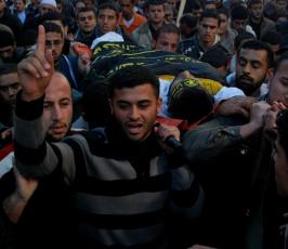 بالصور: تشييع جثمان الشهيد إسماعيل العرعير من سرايا القدس بالشجاعية
