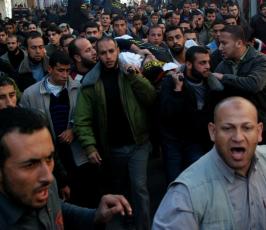 بالصور: تشييع جثمان الشهيد إسماعيل العرعير من سرايا القدس بالشجاعية