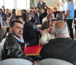 بالصور... الأسرى المحررون في ضيافة الجهاد الاسلامي برفح‎