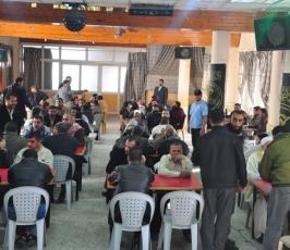 بالصور... الأسرى المحررون في ضيافة الجهاد الاسلامي برفح‎