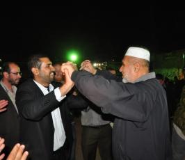 بالصور.. حفل زفاف الأسير المحرر « ياسر الخواجا » برفح