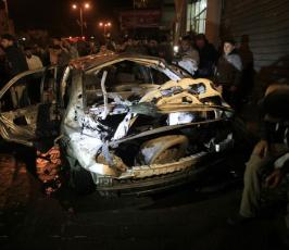 بالصور: طائرات الأحتلال تقصف عدة أهداف بغزة وتوقع شهيد و11 اصابة