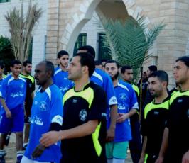 بالصور: اللجنة الرياضية لحركة الجهاد تنظم بطولة كروية بذكرى إستشهاد«  ابو المرشد  »بالوسطى