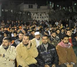 بالصور: الجهاد في خزاعة تحيي ذكرى الحرب الثالثة وتكرم عوائل الشهداء والاسرى المحررين