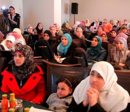 بالصور: حفل تكريم الإعلاميات الفلسطينيات بمناسبة يوم الوفاء للصحفى الفلسطينى بغزة