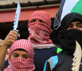 مسيرة مشتركة لحماس والجهاد ‫(30728606)‬ ‫‬