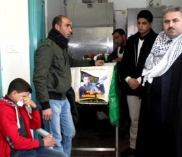بالصور:بعد 13 عاماً من استشهاده.. تشييع جثمان الشهيد محاميد في جنين