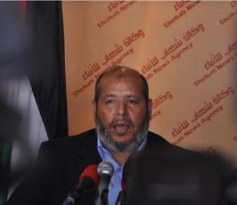 مؤتمر صحفي لحركة حماس بخصوص أزمة الرواتب