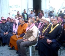 التواصل الجماهيري والإصلاح للجهاد ورابطة علماء فلسطين ترعيا صلحا عشائريا